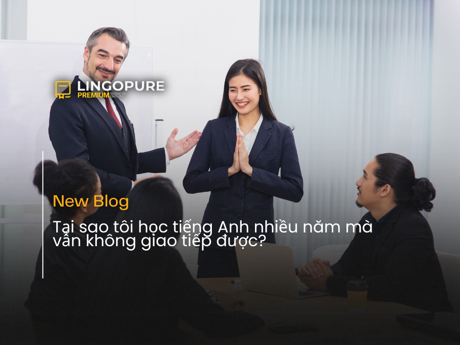 LingoPure tiếng Anh doanh nghiệp và giao tiếp công việc bằng tiếng Anh theo CEFR Vietnam